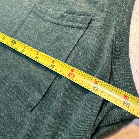 Long & green tee shirt tank dress - Picture 7 of 12